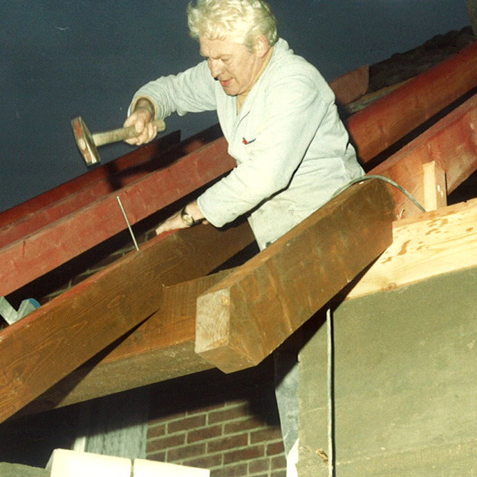 Küchen Rennings Richtfest 1985